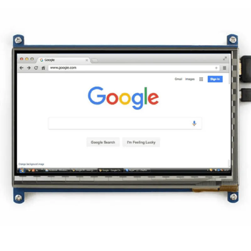7 inch LCD Capacitive Touch Panel with HDMI and USB Cable