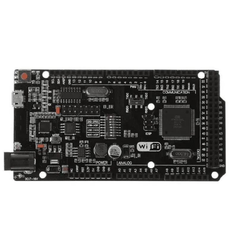 Arduino Mega 2560+WiFi R3 ATmega2560+Node MCU ESP8266 CH340G Compatible Board