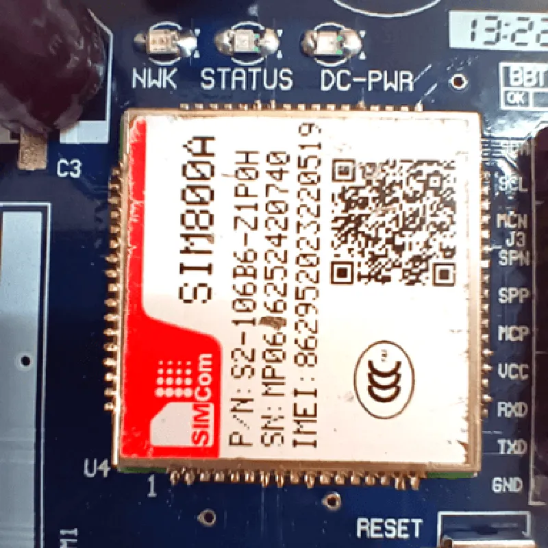 SIM 800A GSM Modem with SMA Antenna
