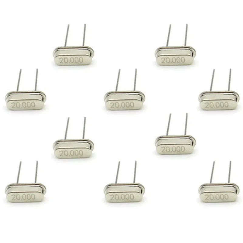 20MHz Crystal Oscillator - (Pack of 10)