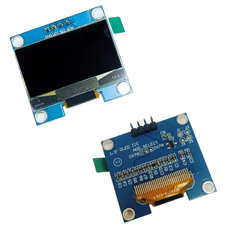 1.3 inch I2C OLED Display Module 4pin Blue Color